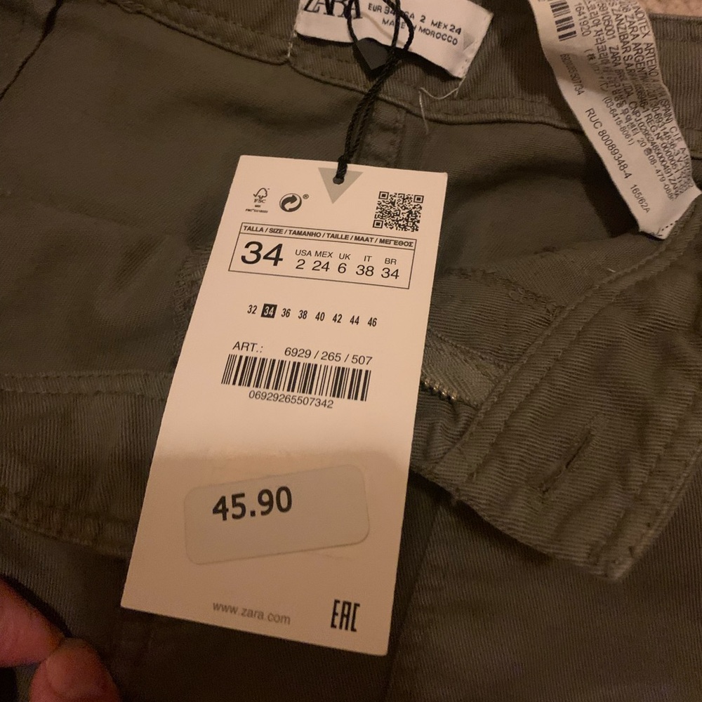 COPY - Zara cargos